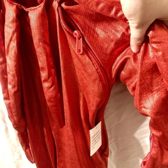 NWOT Toddler's 18-24M Red Squid Jumpsuit Halloween Costume - Picture 7 of 8